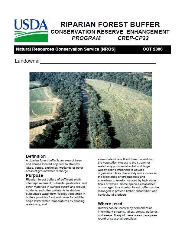 Riparian Forest Buffer