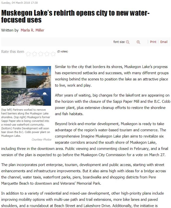 Click to explore .pdf article on Muskegons work towards a soft shoreline