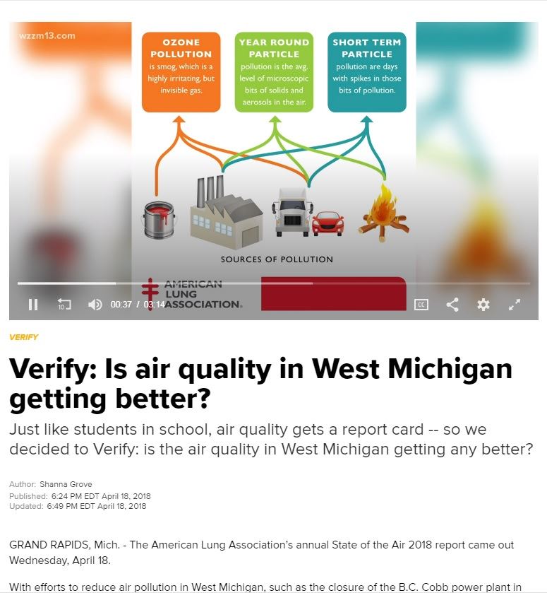 Click to view article from WZZM 13 